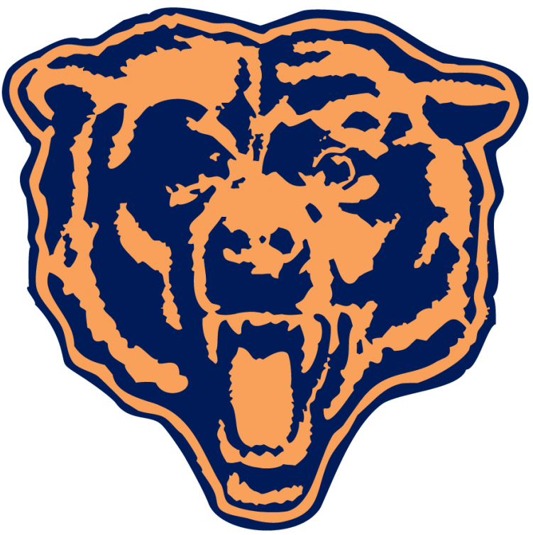 Chicago Bears Iron Ons Clipart (750x930), Png Download