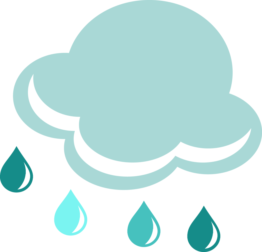 Rain Clouds, Rain Drops, Rain Fall, Dibujo, Food Cakes, - Rain Clipart (900x867), Png Download