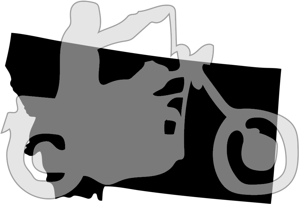 Montana Motorcycle Registration & Title - Motorcycle Clipart (1024x1024), Png Download