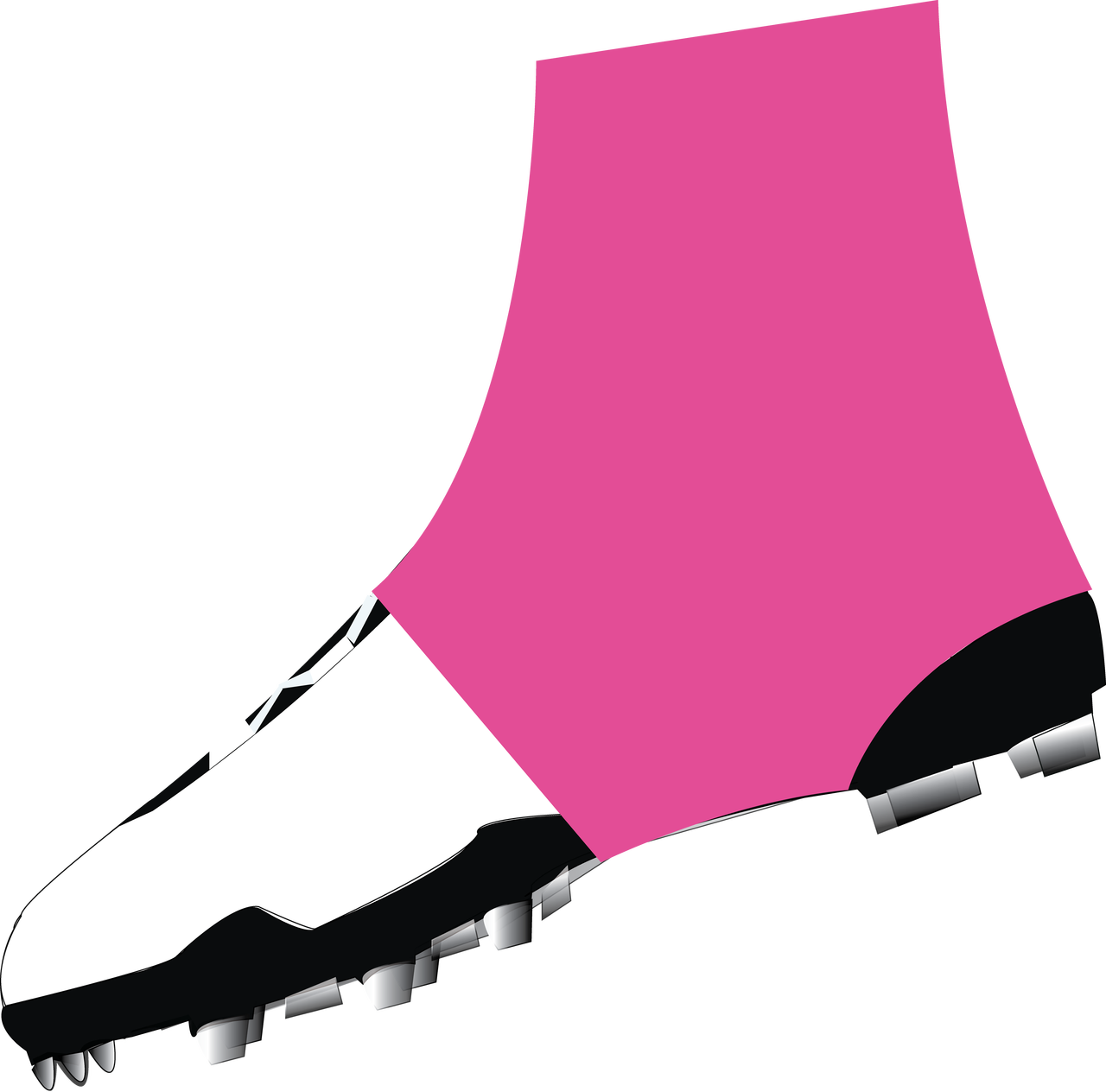 Breast Cancer Awareness Spats Clipart (1280x1264), Png Download