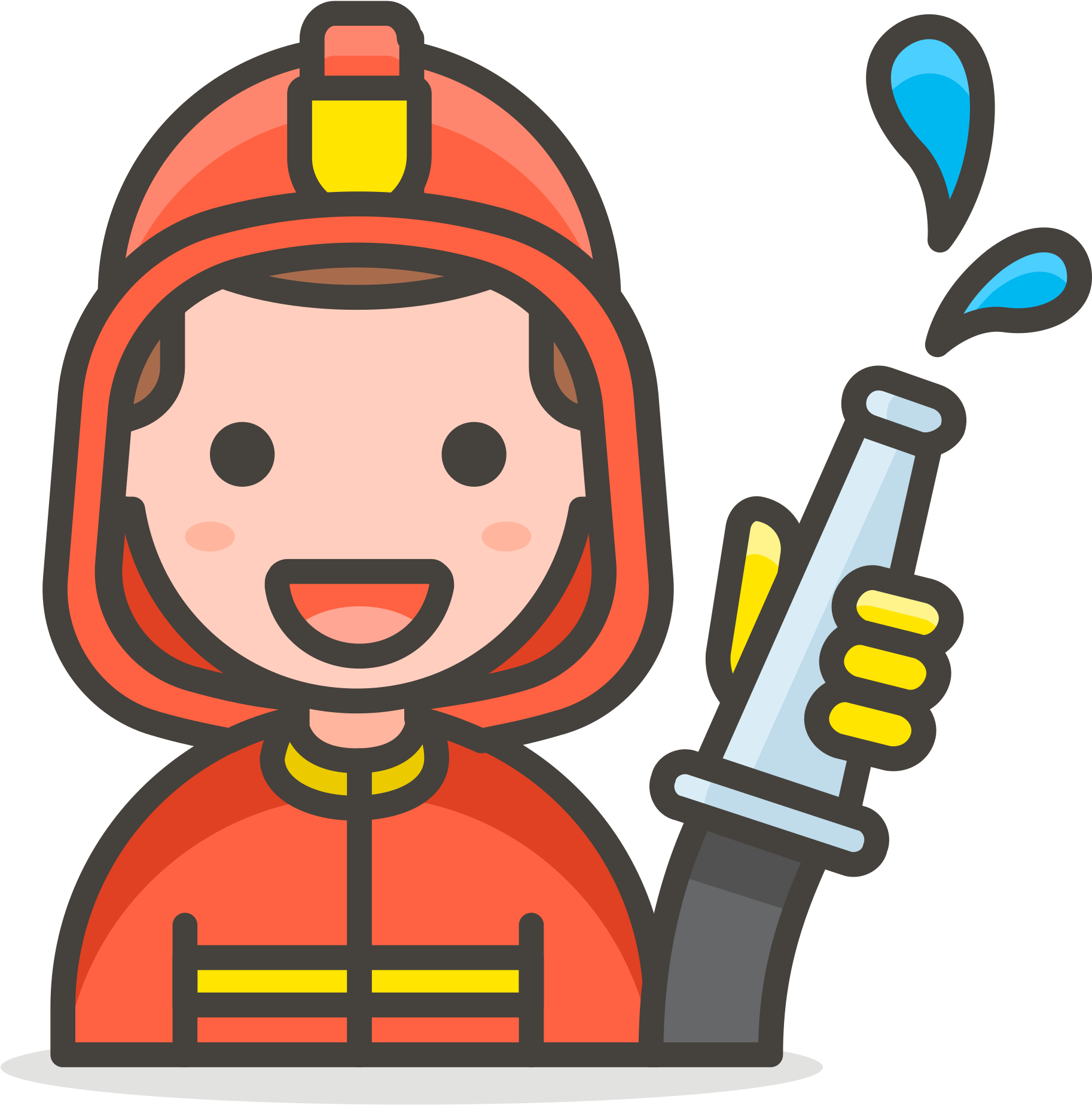 Open - Bombero Icono Clipart (2000x2000), Png Download
