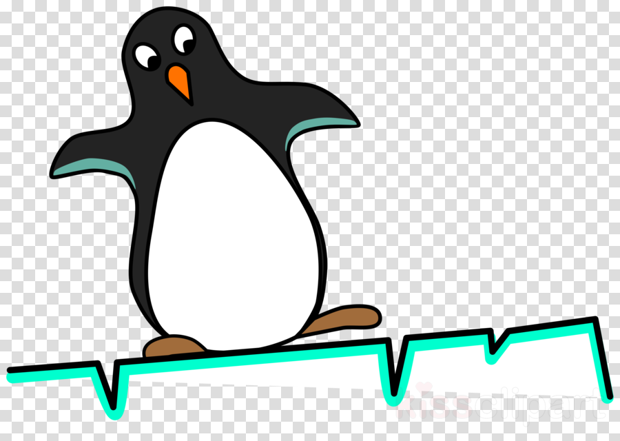 Penguin On Iceberg Clipart Penguin Clip Art - Transparent Hand Mouse Pointer - Png Download (900x640), Png Download