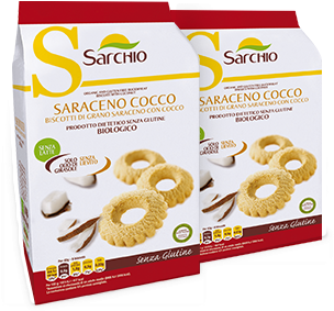 Galletas De Trigo Sarraceno Y Coco - Sarchio Spa Coconut Biscuits Saraceno S / Liev Clipart (605x806), Png Download