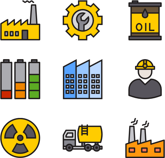 Industrial Vector Clothes Factory - Industry Clipart (600x564), Png Download
