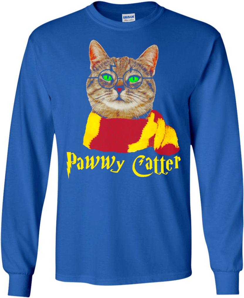 Pawwy Catter Wizard Funny Halloween Cat Shircat Lover - Bunkieshop Elizabeth Warren Tshirt: Nevertheless, She Clipart (1024x1024), Png Download