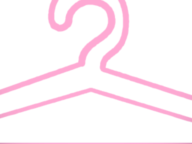 Pink Dress Clipart Hanger Clipart - Png Download (640x480), Png Download