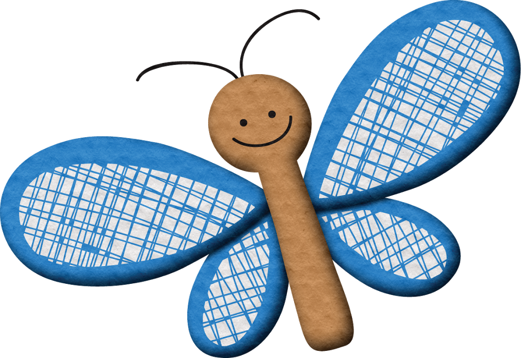 Borboletas & Joaninhas E Clipart (1024x705), Png Download