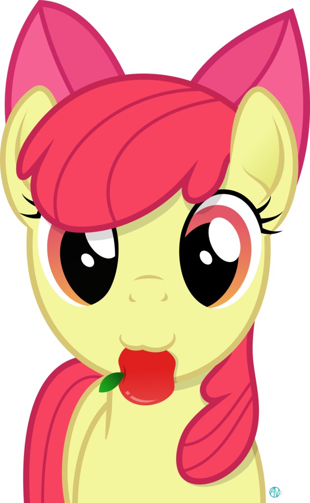 Adorabloom, Apple, Apple Bloom, Arif's Scrunchy Pone, Clipart (632x1024), Png Download