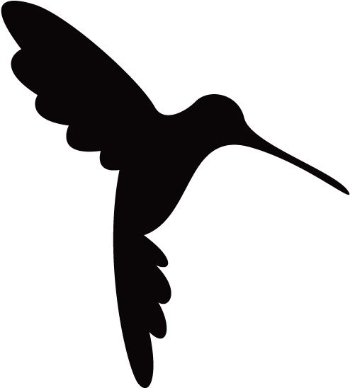 Sea Turtle Retractable Screen Decals - Hummingbird Decal Clipart (570x605), Png Download