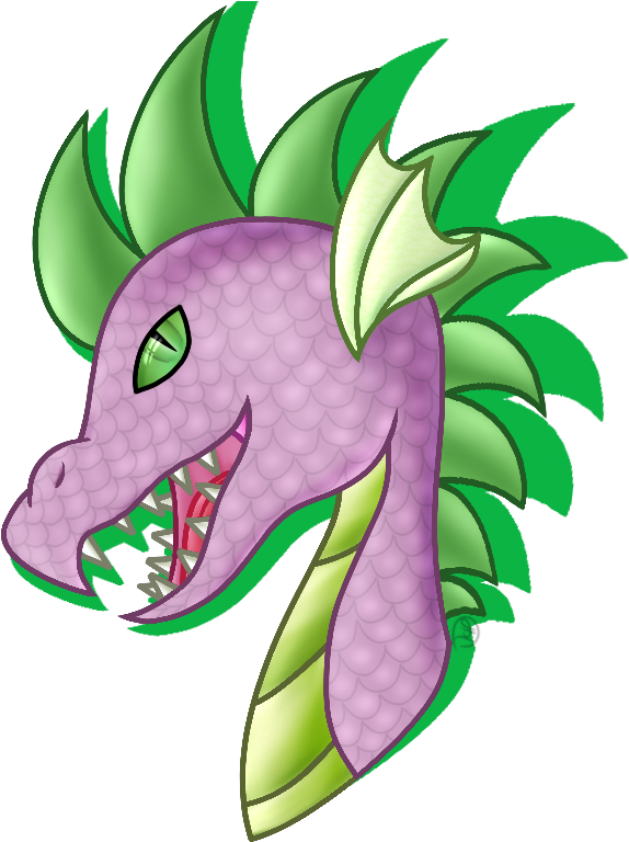 Spike By Huskywo F - Cartoon Clipart (800x800), Png Download