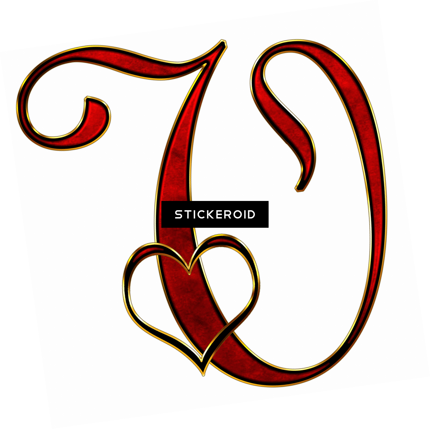 Valentine Capital Letter V - Letter Clipart (1444x1441), Png Download