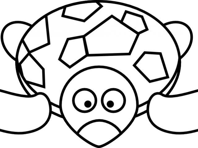 Tortoise Clipart Black And White - Animals Clipart Black And White - Png Download (640x480), Png Download