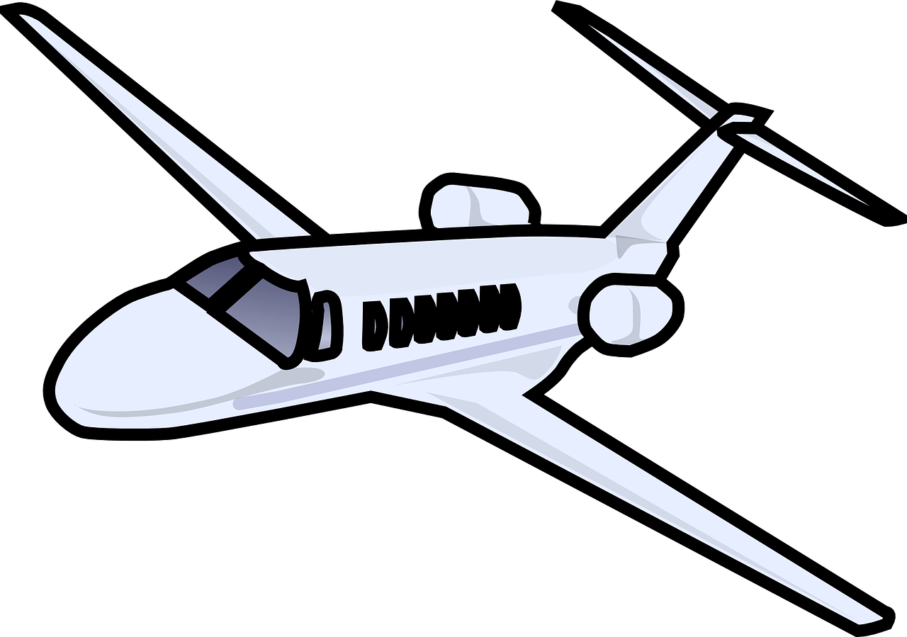 Aeroplane Plane Flying Airplane Png Image - Free Clip Art Jet Transparent Png (1280x899), Png Download