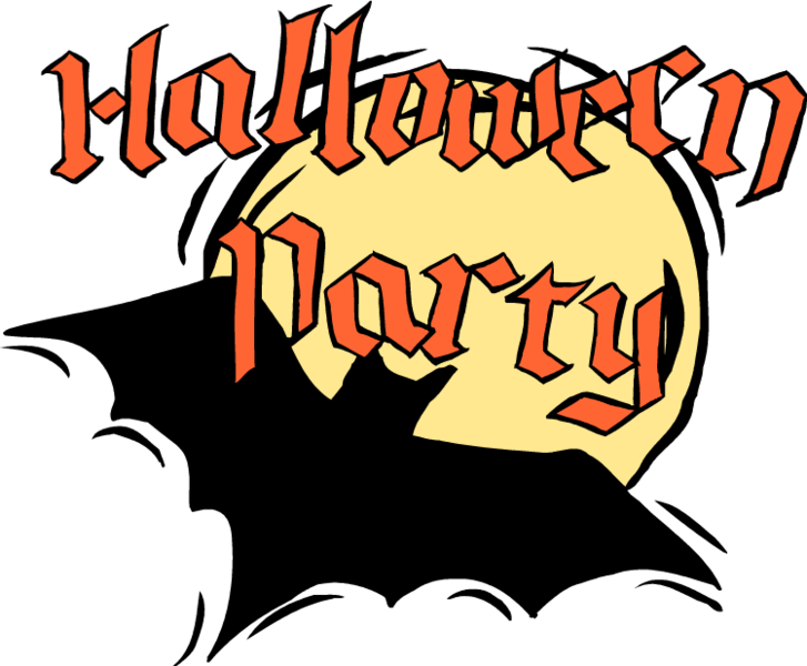Halloween Party Clip Art Free - Kids Gymnastics Halloween Party - Png Download (727x600), Png Download
