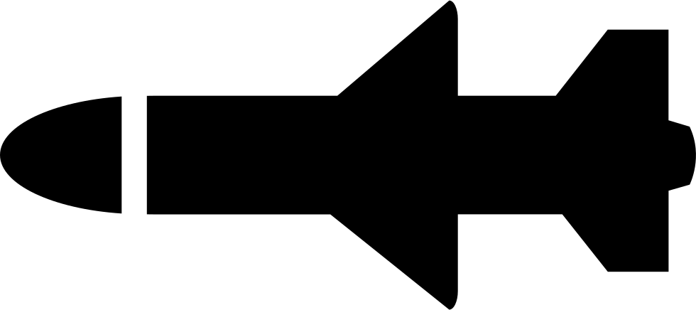 Other Missile Icon Images - Portable Network Graphics Clipart (980x436), Png Download