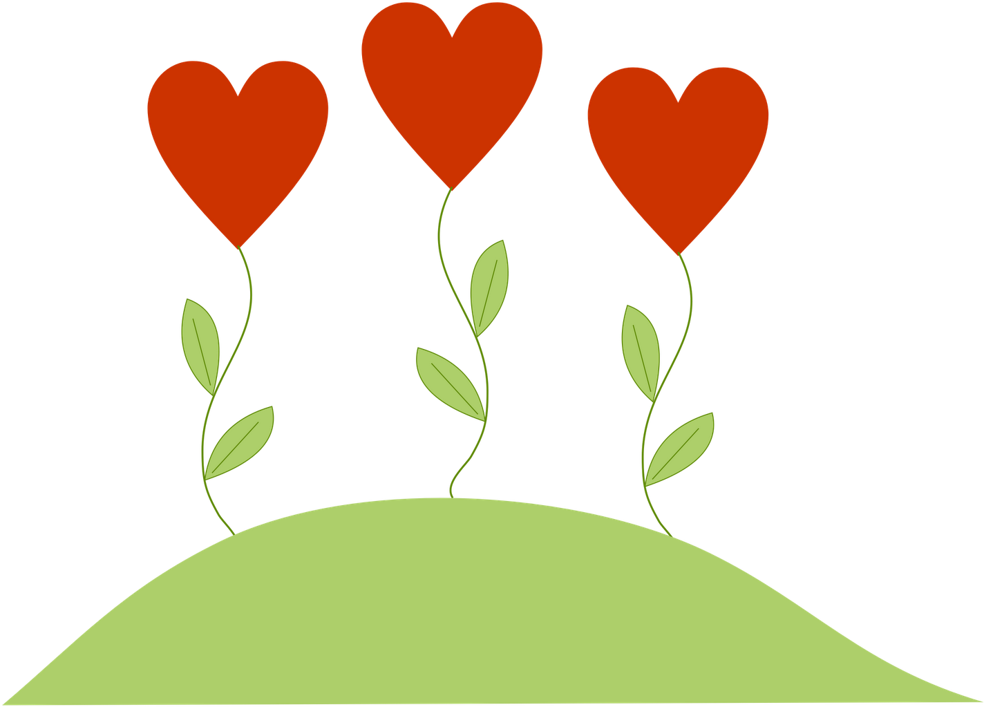 I Wish Everyone A Great Valentine's Day With Lots Of - Valentine's Day Clipart (1600x1200), Png Download