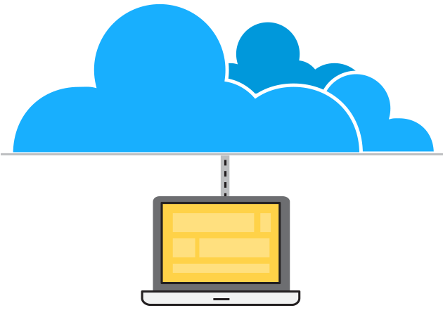 We Sell Online And Offline Backup Solutions Clipart (710x490), Png Download