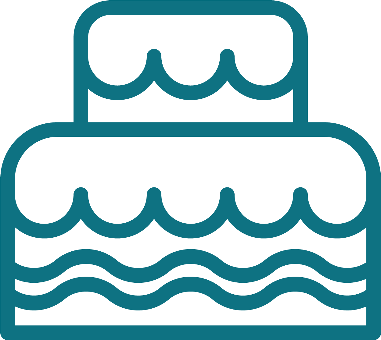 Custom Cakes - Stock Illustration Clipart (1500x1115), Png Download