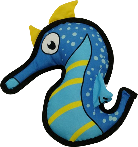 Furry Face Tuff Floats Seahorse 21cm Clipart (600x630), Png Download