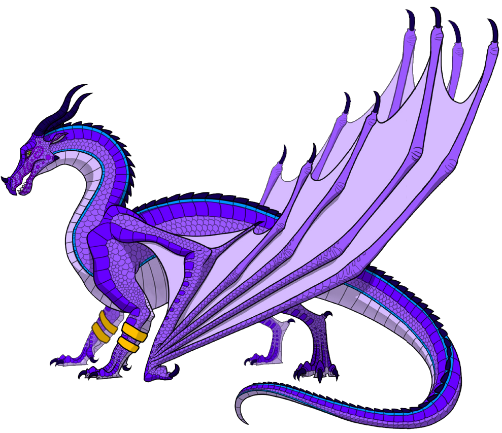 Art By - Wings Of Fire Dragons Skywing Clipart (1000x852), Png Download