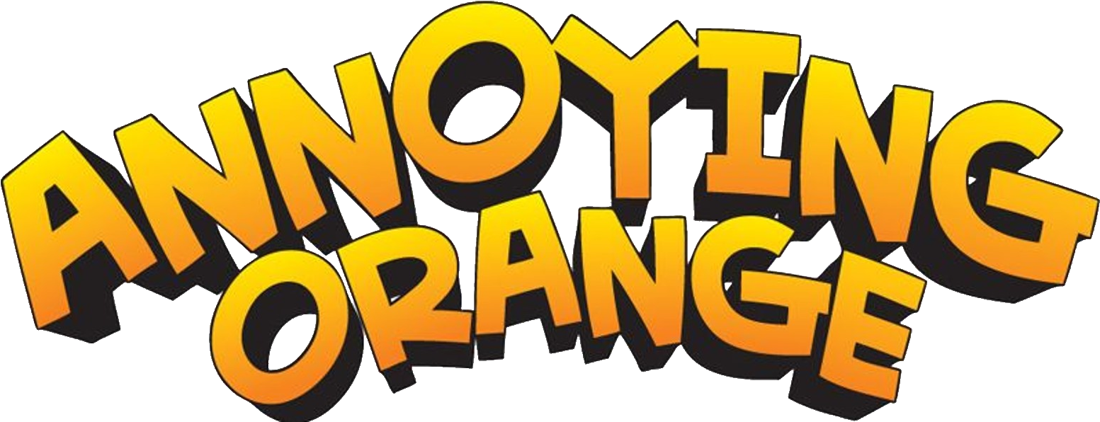 Annoying Orange Logo Clipart (1752x731), Png Download