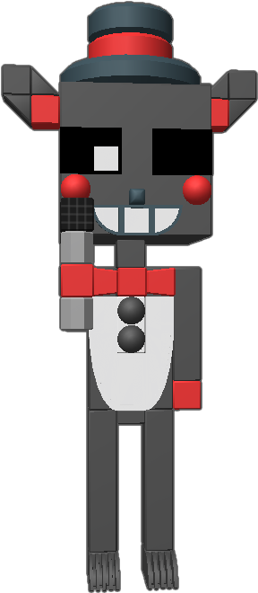 Fnaf 6 Lefty - Illustration Clipart (768x768), Png Download