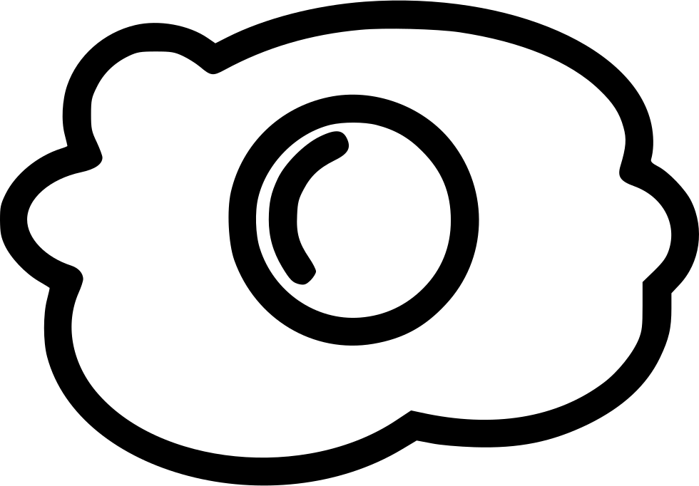 Fried Egg Comments - Portable Network Graphics Clipart (980x682), Png Download