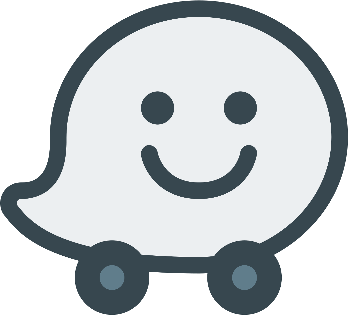 Copyright T-bone - Waze Clipart (1600x1600), Png Download