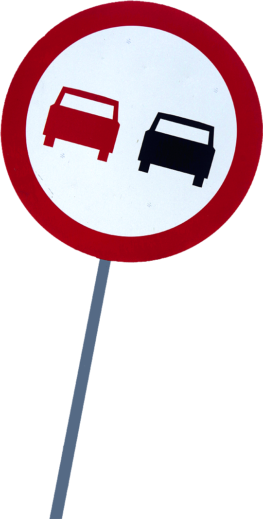 As We Rode Further And Further Into Poland, The Landscapes - Zakaz Wyprzedzania Clipart (586x1087), Png Download