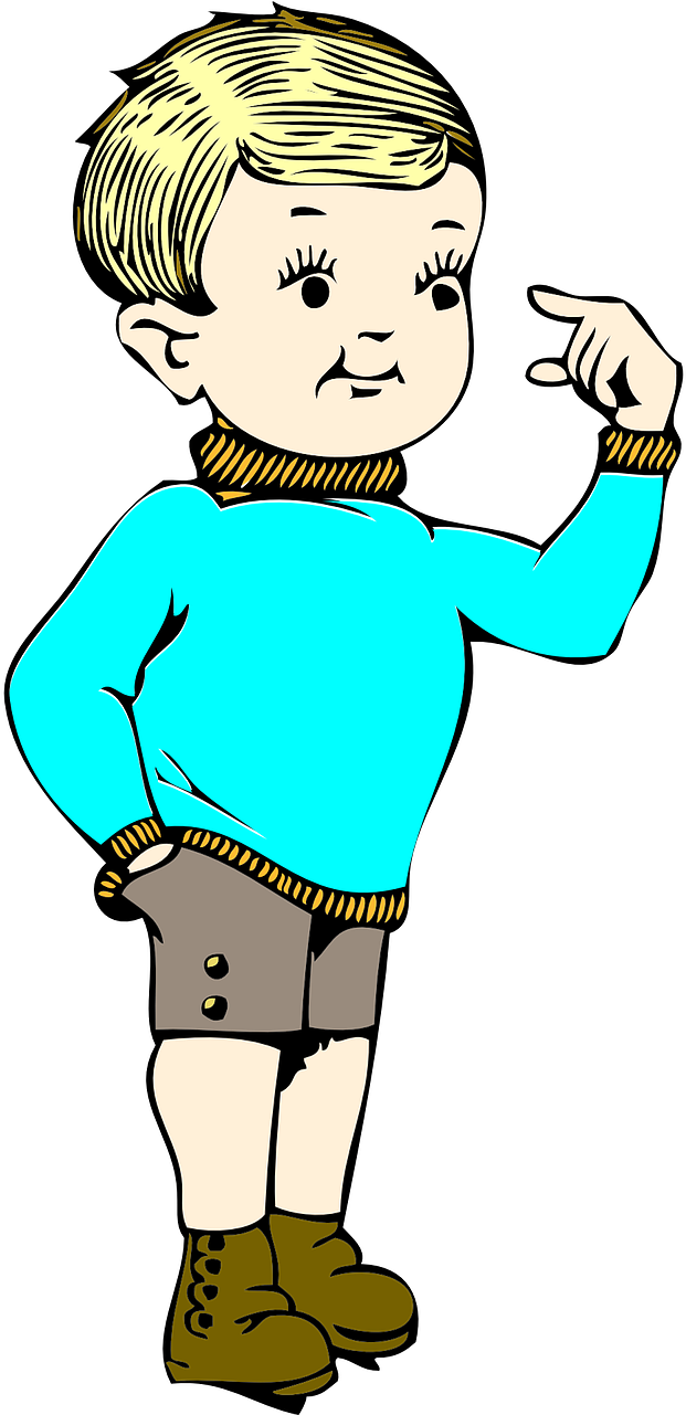 Flash Card Of Boy Clipart (640x1280), Png Download