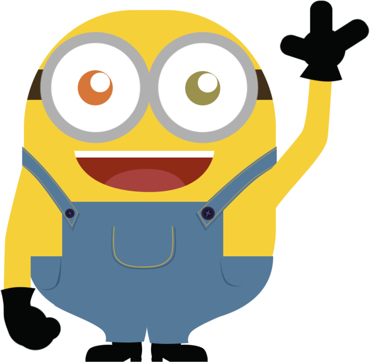 Minions Clipart Free Download On Webstockreview Png - Minions Front View Transparent Png (1024x1223), Png Download