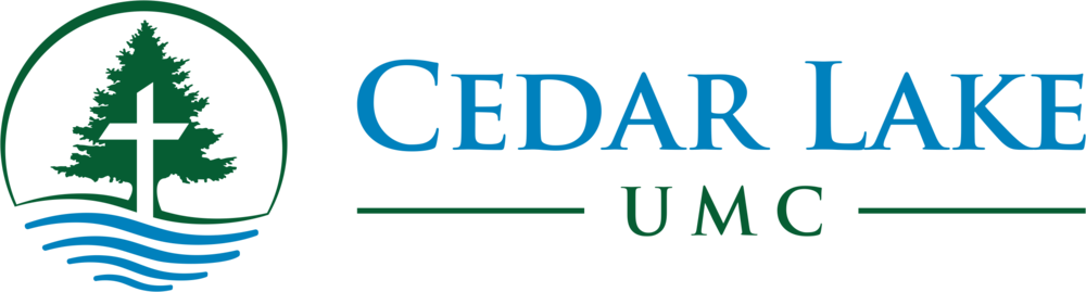 Cedar Lake United Methodist Church Clipart (1000x269), Png Download