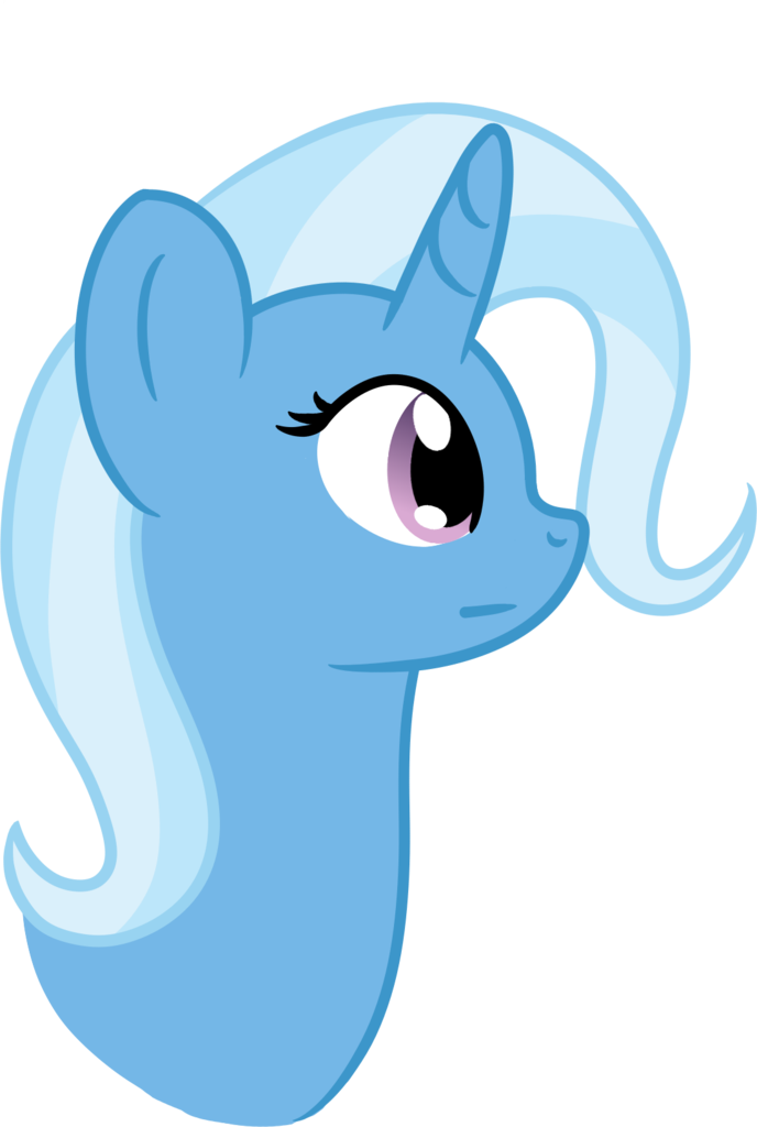 Eatmyferret, Female, Mare, Pony, Safe, Solo, Trixie, - Cartoon Clipart (688x1024), Png Download