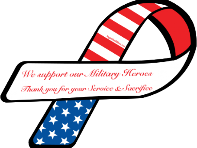 Hero Clipart Thank You - Rainbow Ribbon For Cancer - Png Download (640x480), Png Download