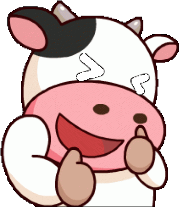 Cow Animated Clipart Full Size Clipart Pinclipart