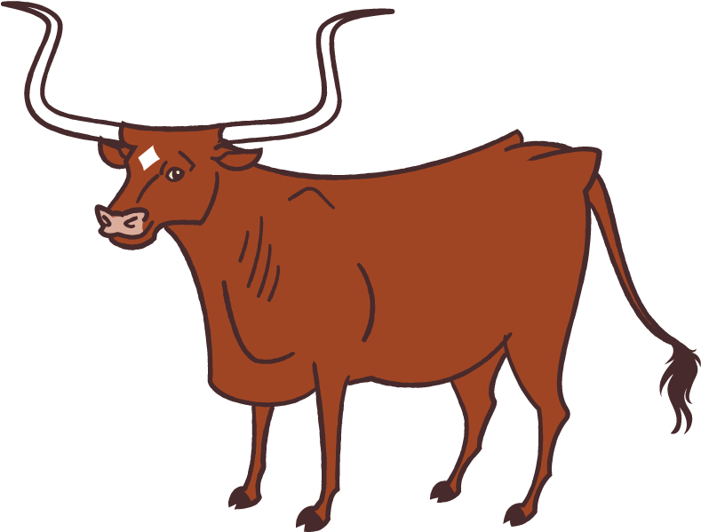 Texas State Animals 1 Clipart (1000x695), Png Download