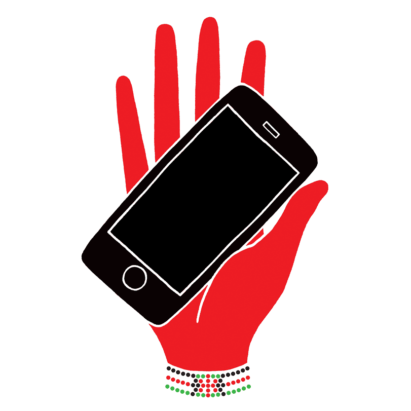 Mobile Banking Gives A Big Boost To Kenya's Poor - Mobile Banking Gif Clipart (1242x810), Png Download