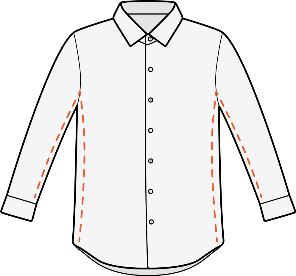 Slim Fit Clipart (1000x934), Png Download