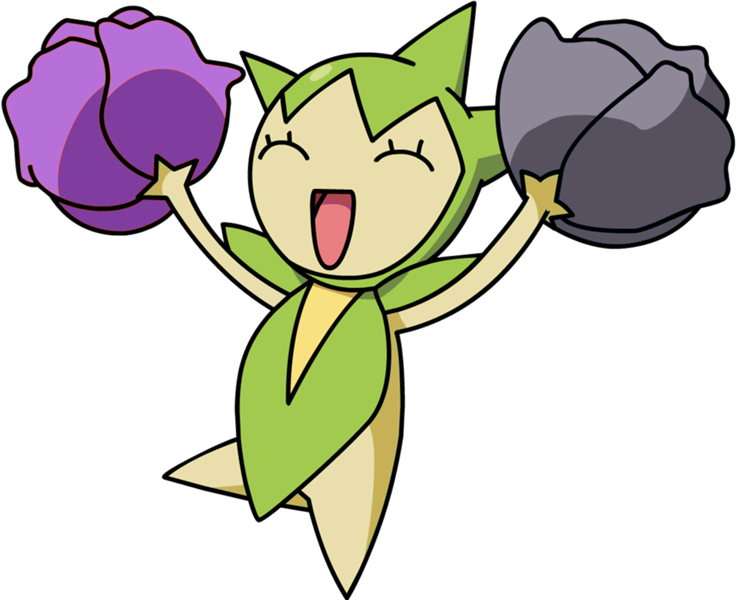 174 Kb Png - Roselia Shiny Png Clipart (738x600), Png Download