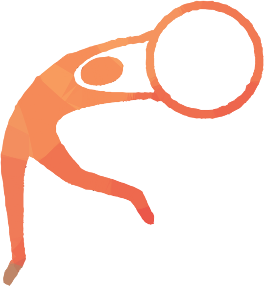Gymnastics Clipart Rhythmic Gymnastics Artistic Gymnastics - Rhythmic Gymnastics - Png Download (900x900), Png Download