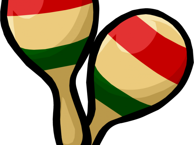 Mexican Clipart Ruin - Maracas Png Transparent Png (640x480), Png Download