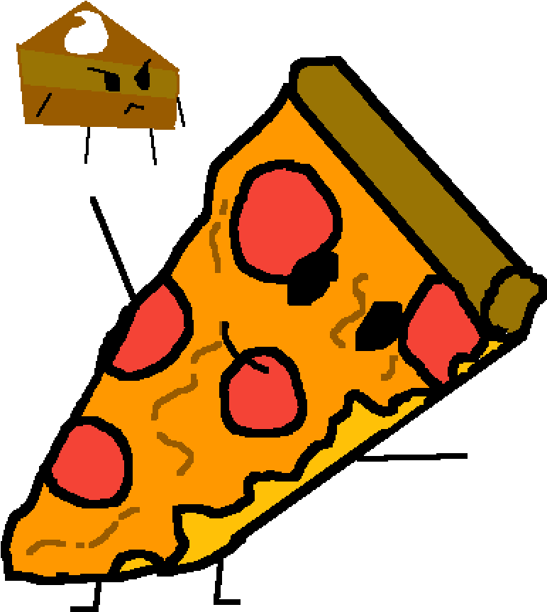 Pizza Or Cake Clipart (1000x1000), Png Download