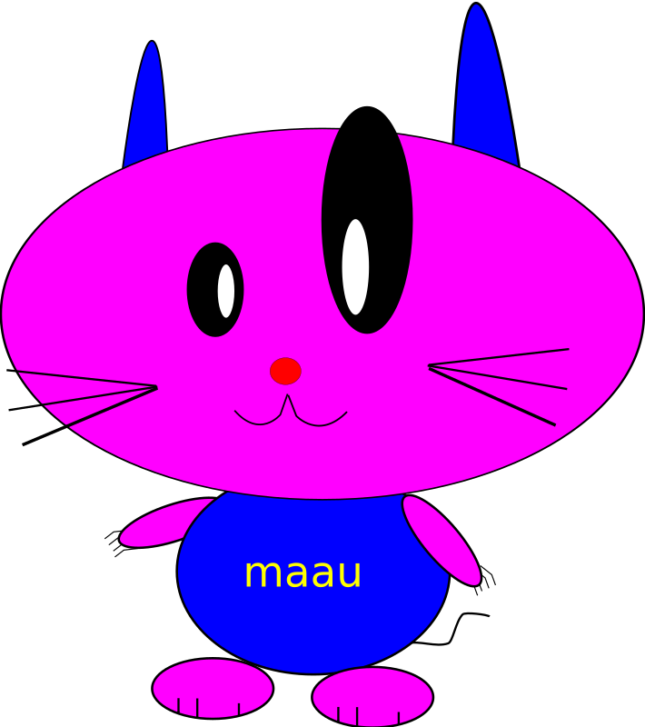 Clipart Baby Cat Bo Too Clip Art Of Opencart Clip Art - Png Download (710x800), Png Download