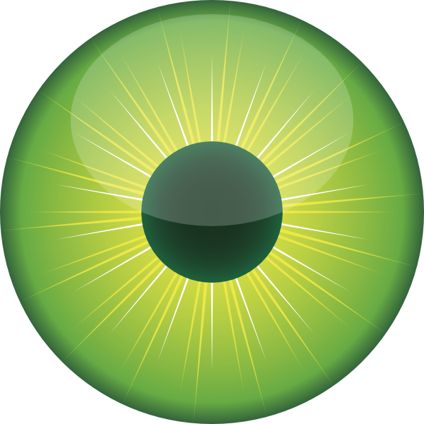 Green Eyes Clipart Blue Eyeball - Venus Clip Art - Png Download (600x600), Png Download