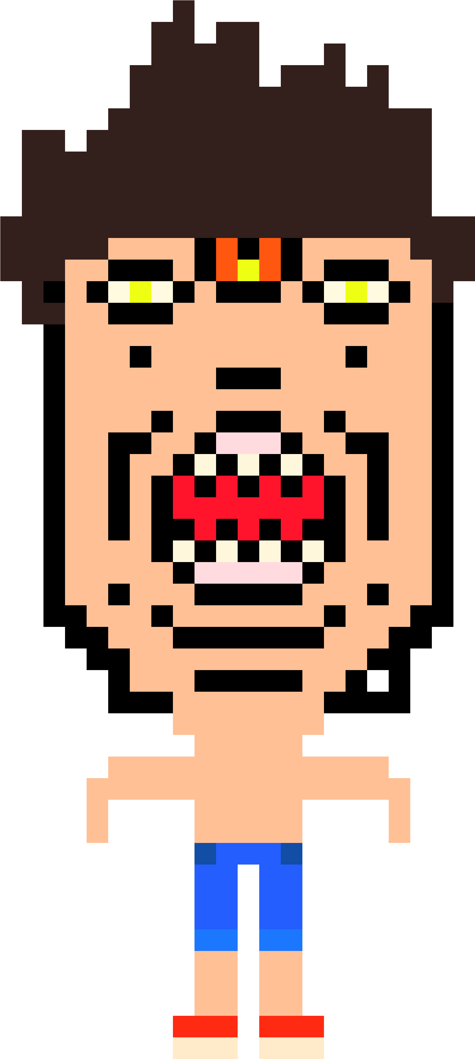 John Weiner - Cartoon Clipart (2100x3640), Png Download