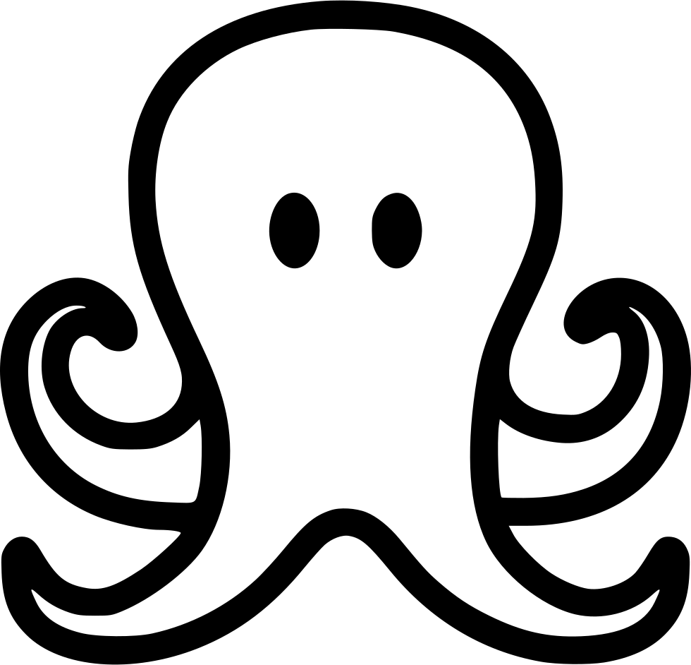 Octopus Comments - Octopus Icon Clipart (980x942), Png Download