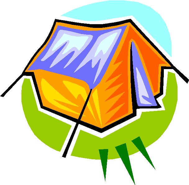 Friday, June 20th Is A Kiddie Corner Pajama Day - Camping Clipart (613x625), Png Download