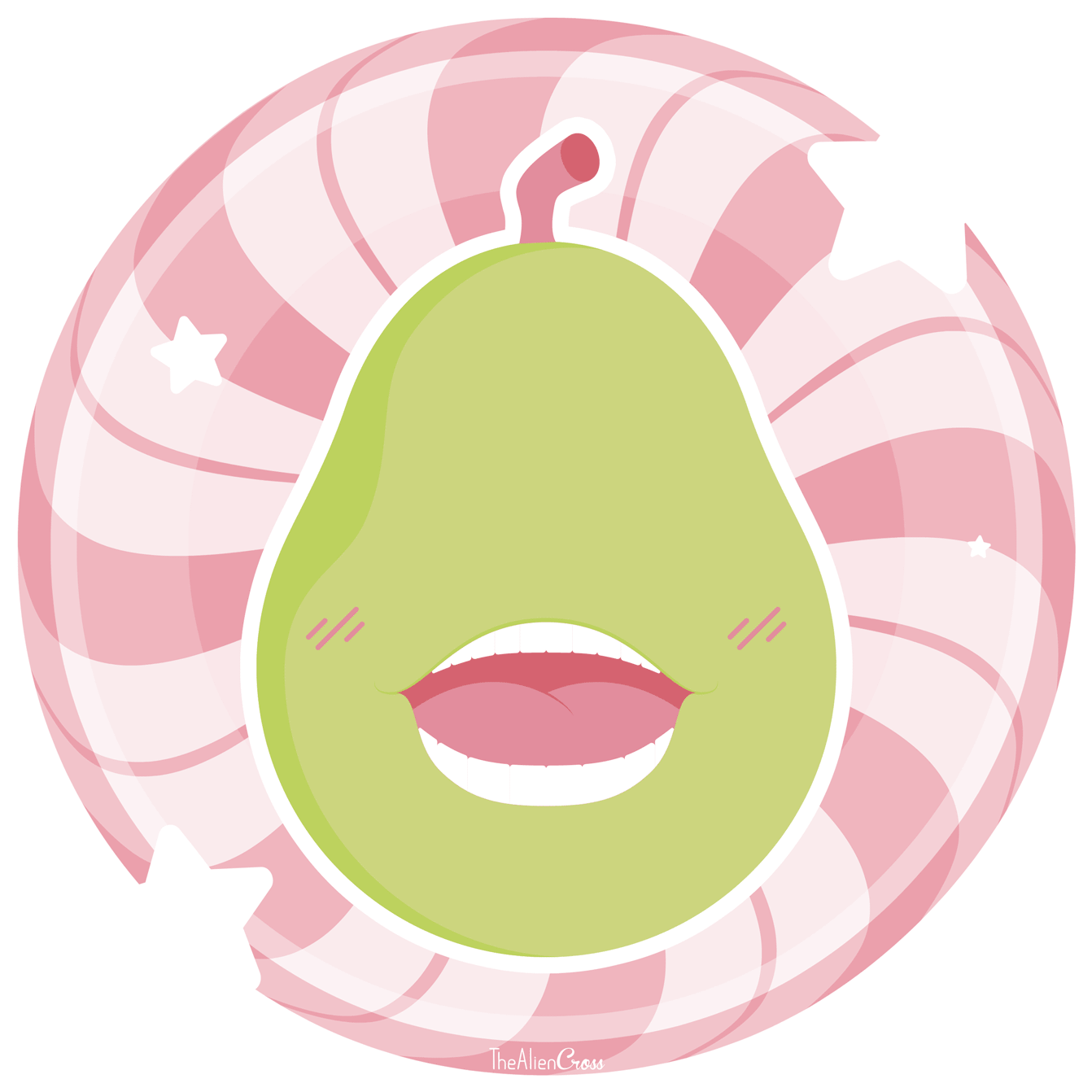 Baby Biting By Thealiencross On Deviantart Clipart (1373x1373), Png Download