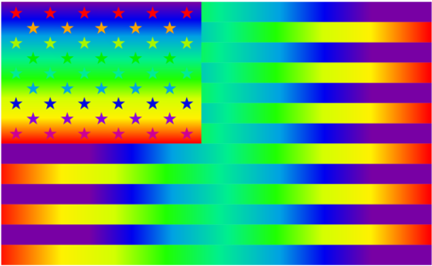 Computer Icons Rainbow Orange Violet Yellow - Colorfulness Clipart (530x750), Png Download