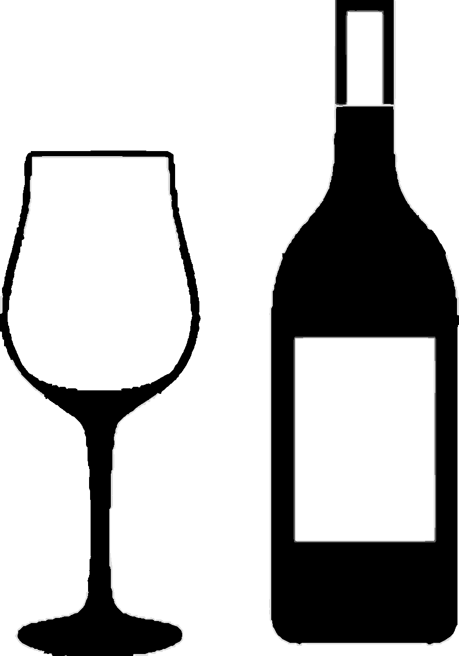 No Clipart - Wine Glass - Png Download (907x1294), Png Download